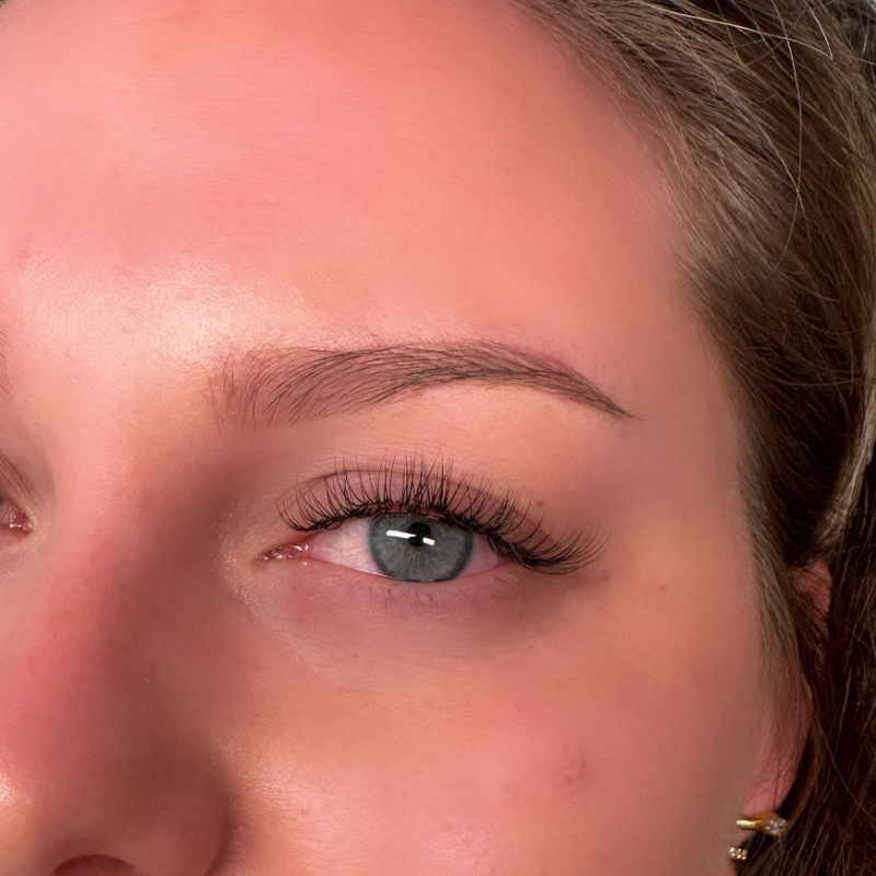 Wimpernverlängerung Classic Lashes Ergebnis Elmshorn